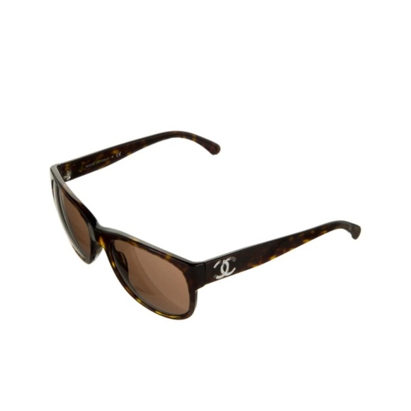 Chanel Brown Square Sunglasses - Picture 2 of 5